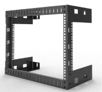 Open Frame Wall Mount Equipment Rack